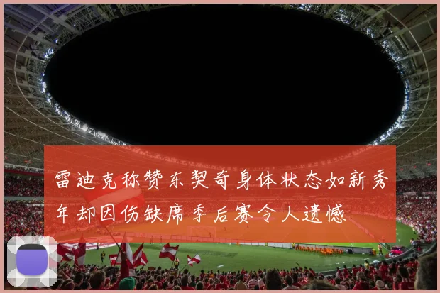 雷迪克称赞东契奇身体状态如新秀年却因伤缺席季后赛令人遗憾